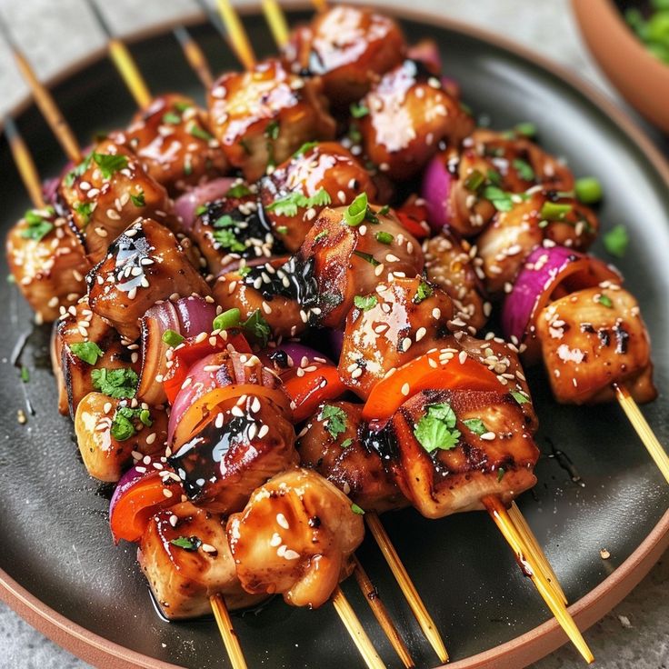 Acacia Honey Glazed Chicken Skewers